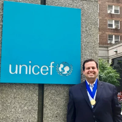 Médaillé d’or Mondial pour les droits de l'enfant de l’UNICEF
