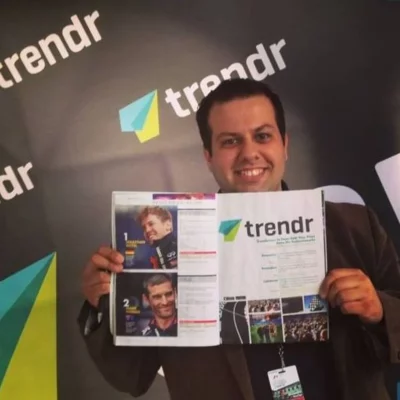 Trendr at Formula 1 Grand Prix (the biggest sporting event in the world)